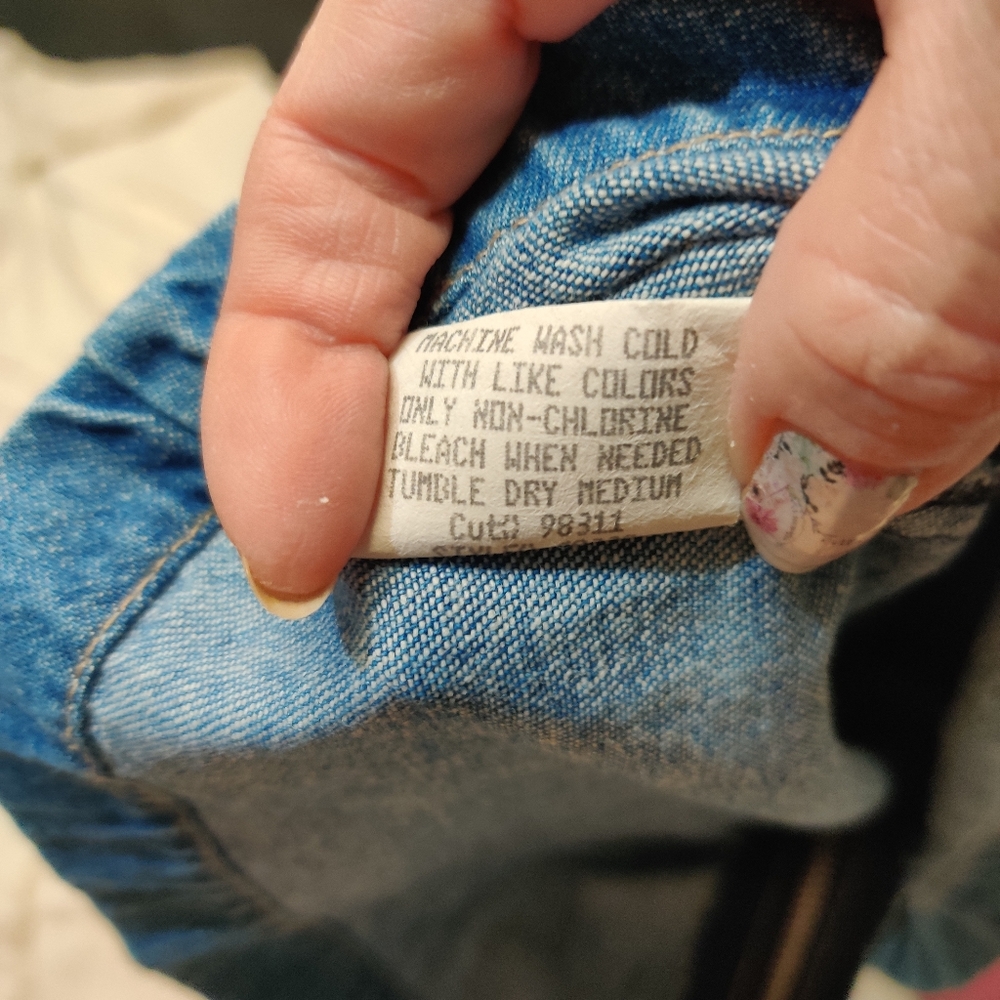 Denim skirt size 2 - Picture 4 of 6